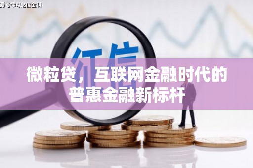 猇亭微粒贷，互联网金融时代的普惠金融新标杆