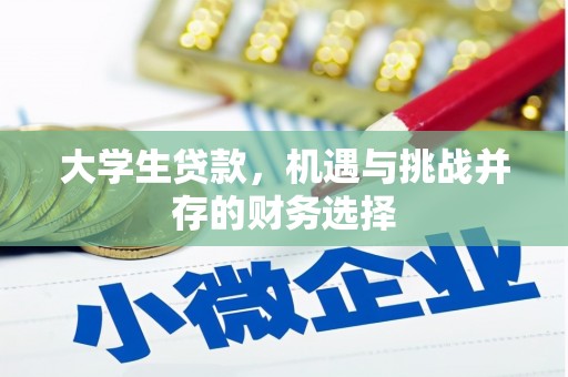 猇亭大学生贷款，机遇与挑战并存的财务选择