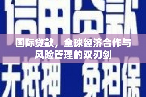 猇亭国际贷款，全球经济合作与风险管理的双刃剑