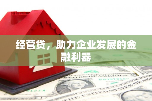 猇亭经营贷，助力企业发展的金融利器