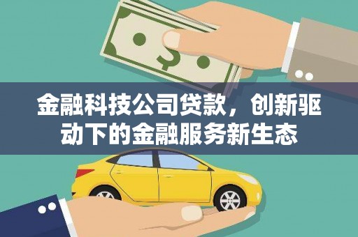 猇亭金融科技公司贷款，创新驱动下的金融服务新生态