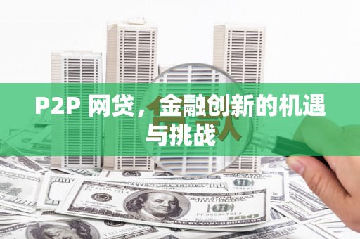 猇亭P2P 网贷，金融创新的机遇与挑战