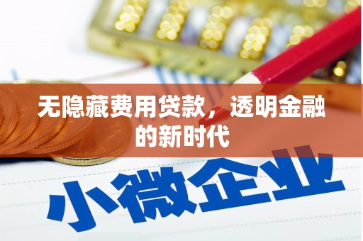 猇亭无隐藏费用贷款，透明金融的新时代