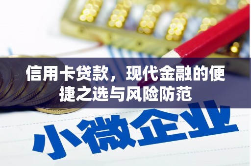猇亭信用卡贷款，现代金融的便捷之选与风险防范