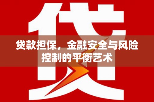 猇亭贷款担保，金融安全与风险控制的平衡艺术