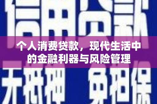 猇亭个人消费贷款，现代生活中的金融利器与风险管理