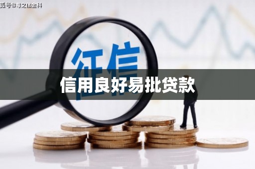 猇亭信用良好易批贷款