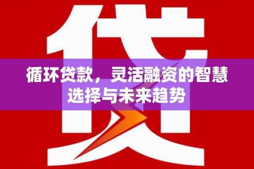 猇亭循环贷款，灵活融资的智慧选择与未来趋势