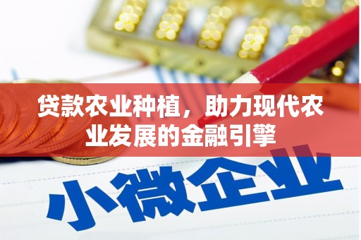 猇亭贷款农业种植，助力现代农业发展的金融引擎