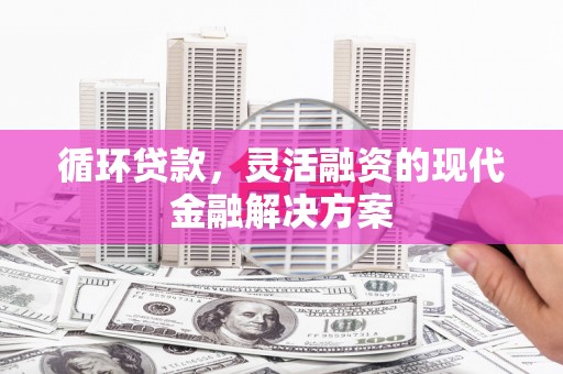 猇亭循环贷款，灵活融资的现代金融解决方案