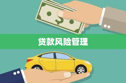 猇亭贷款风险管理