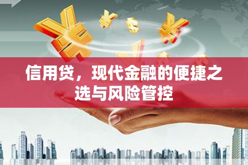 猇亭信用贷，现代金融的便捷之选与风险管控