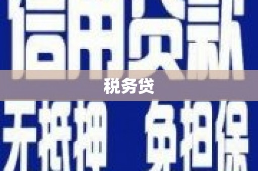 猇亭税务贷