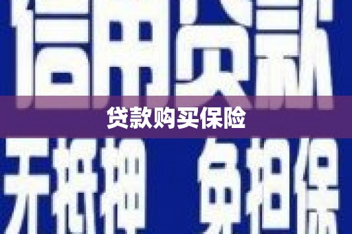 猇亭贷款购买保险